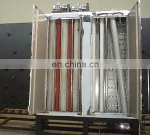 Vertical glass washing machine