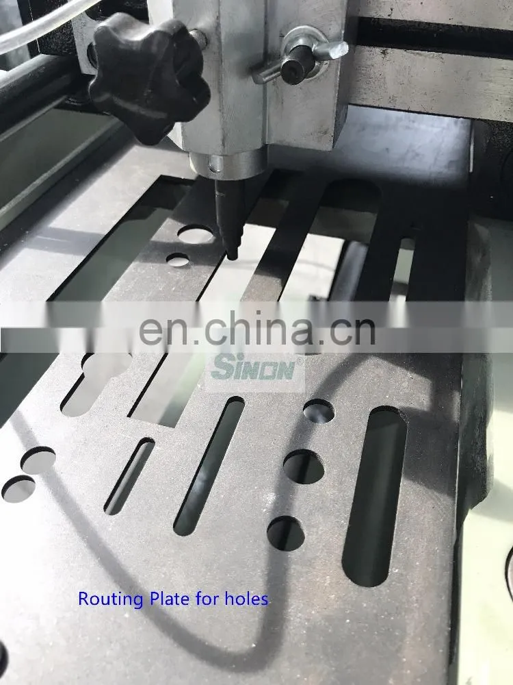 New Type Automatic PVC Window Door Copy Routing Machine