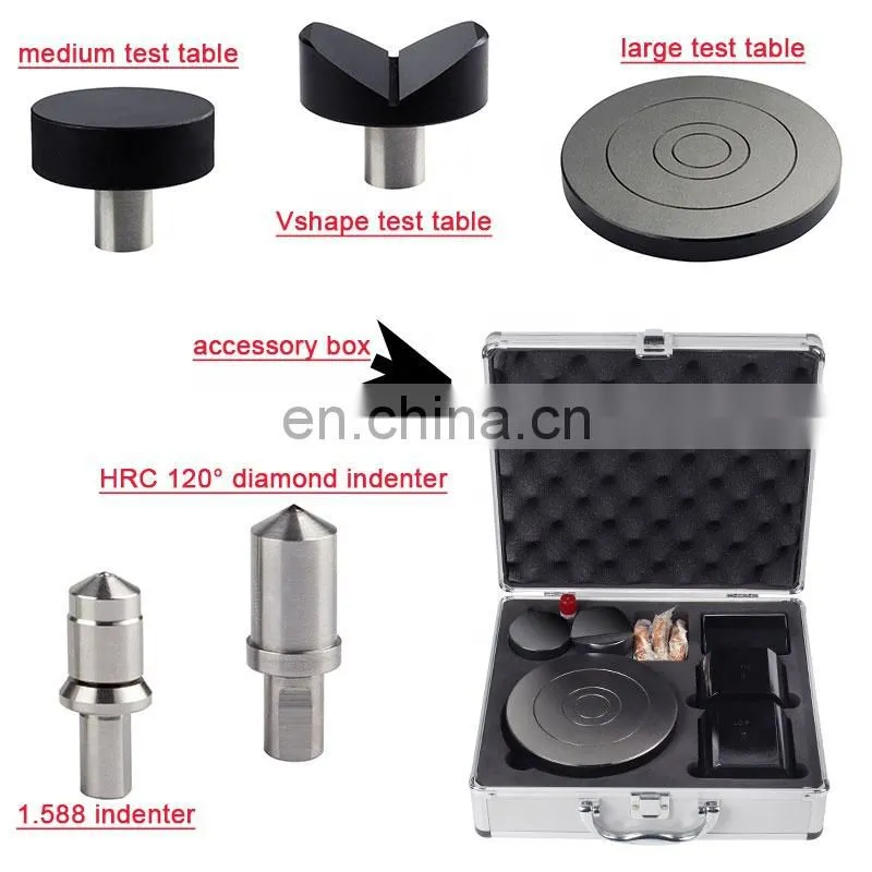 ZONHOW LHRS-150 China Manual Superficial Touch Screen Rockwell Hardness Tester price
