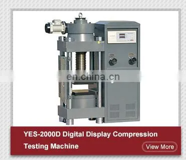 Hot selling hydraulic brick compression 200ton equipment compressive strength testing machine concrete made in China