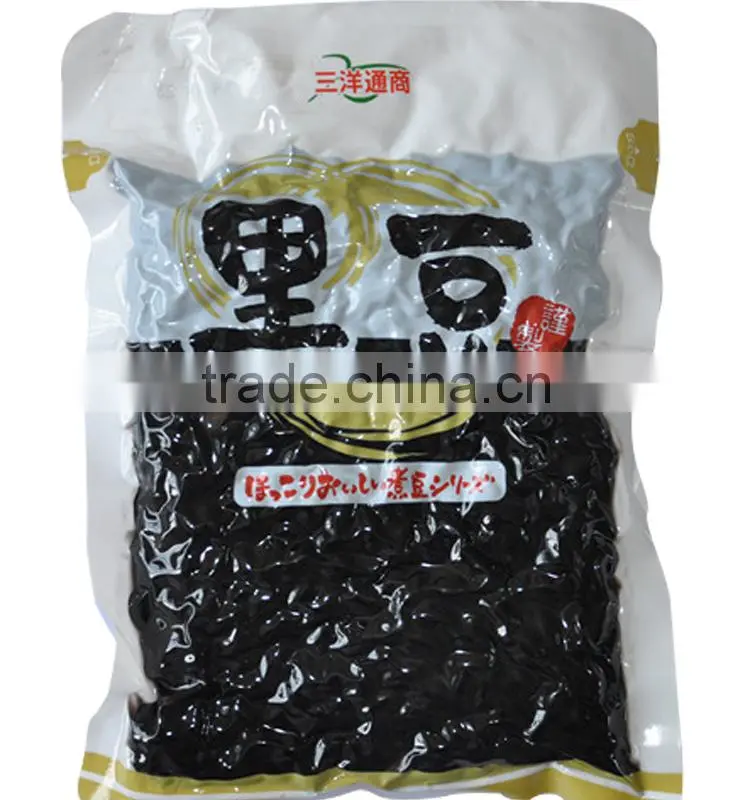 sweet fresh and cooked sweet black beans( cooked)350g