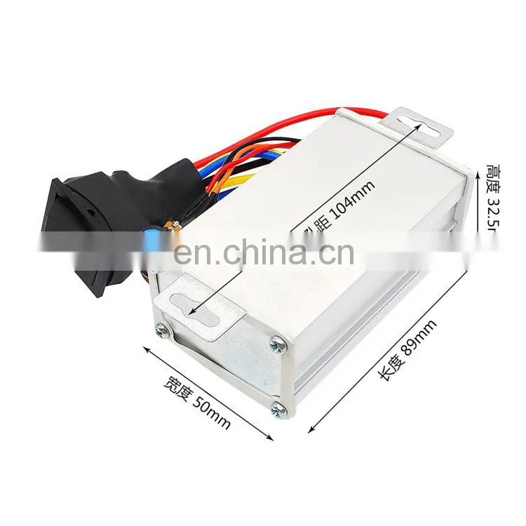 PWM DC Motor Stepless Speed Change / Pulse Width Motor Speed Regulation Switch 9V12V24V36V Governor / Module 10A