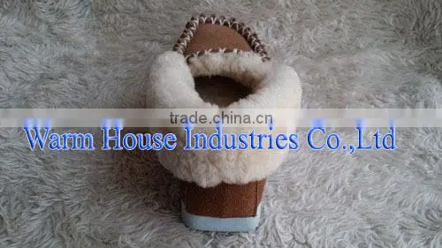Wholesale Fashion Snow Leather Sole Dance Shoes Women