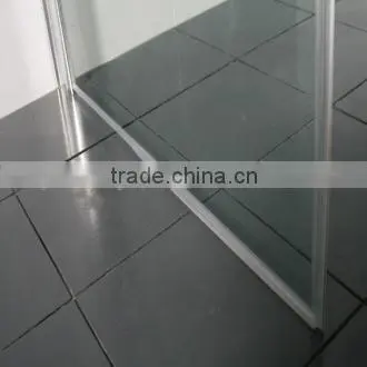 6/8/10mm With SS Support Bar Steady Shower Screen BL-116