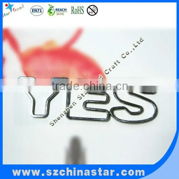 PP box packing creative OEM shapes paper clips