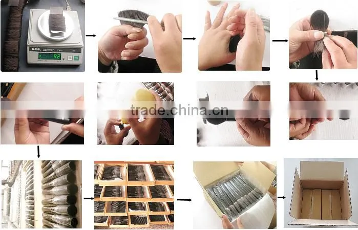 Wholesale Private Label OEM Black Metal Handle Retractable Lip Brush