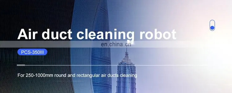 Air Pipe Cleaner Oven Cleaning Machine for Circular Duct