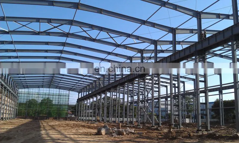 Long Span Space Fast Assembling Steel Frame Metal Building Warehouse