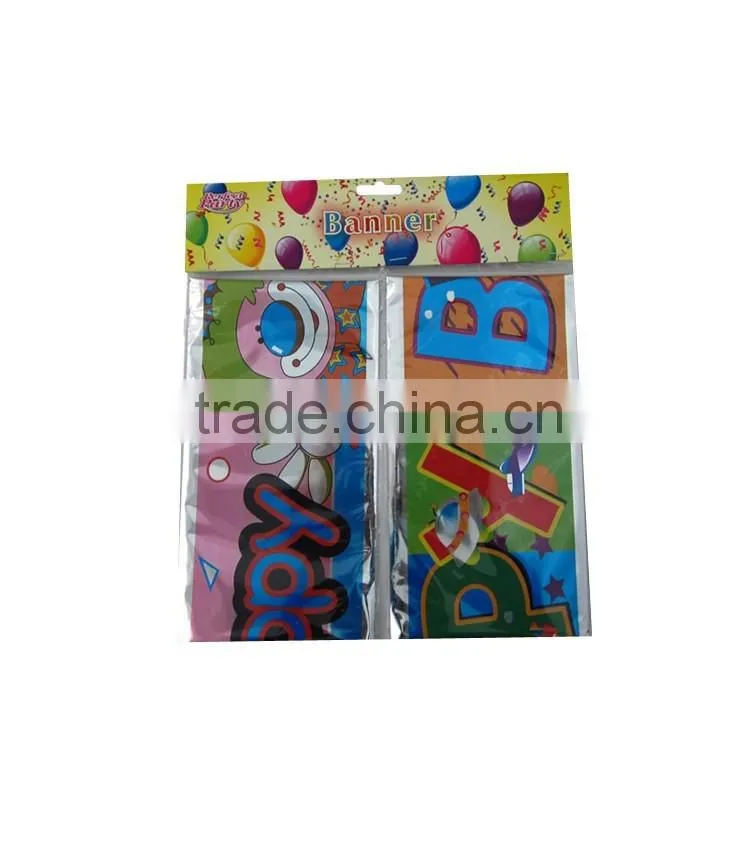 Decorative Party Favors China Foil Banner