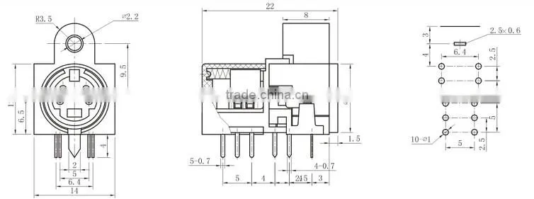 S video terminal connector