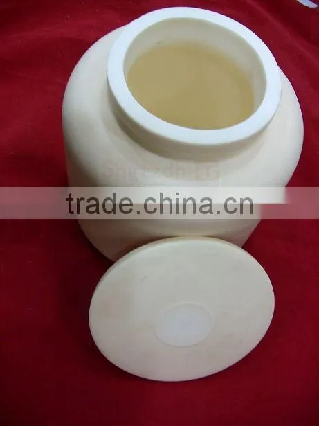 Good wear resistance alumina ball mill pot