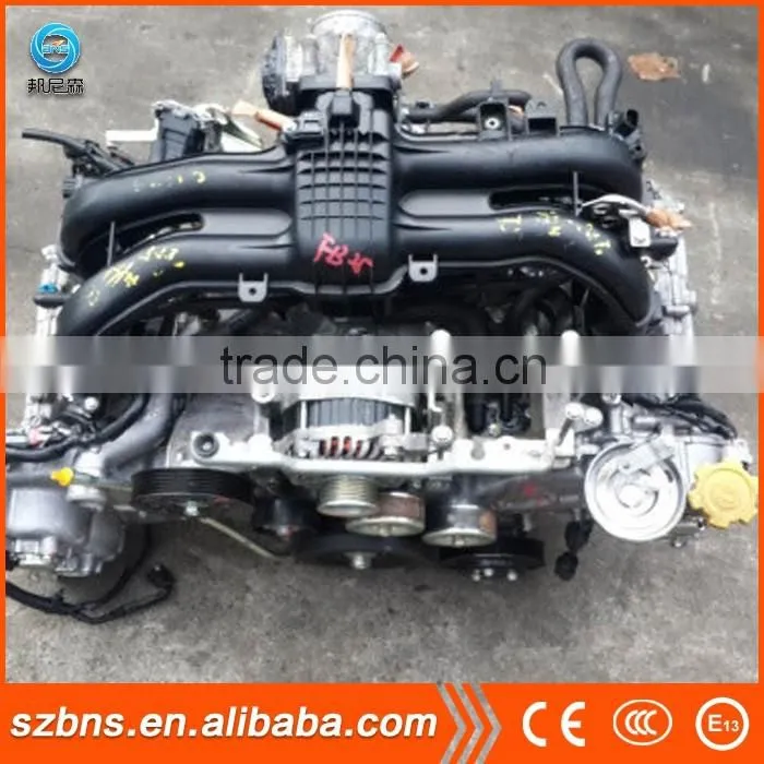 Japanese produced original factory gasoline engine EG33 and manual transmission with successful safety trial