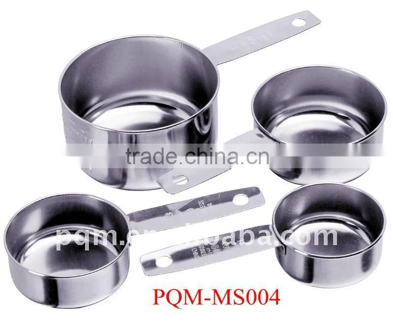 Hot selling 5 pcs stainless steel measuring spoon set 006