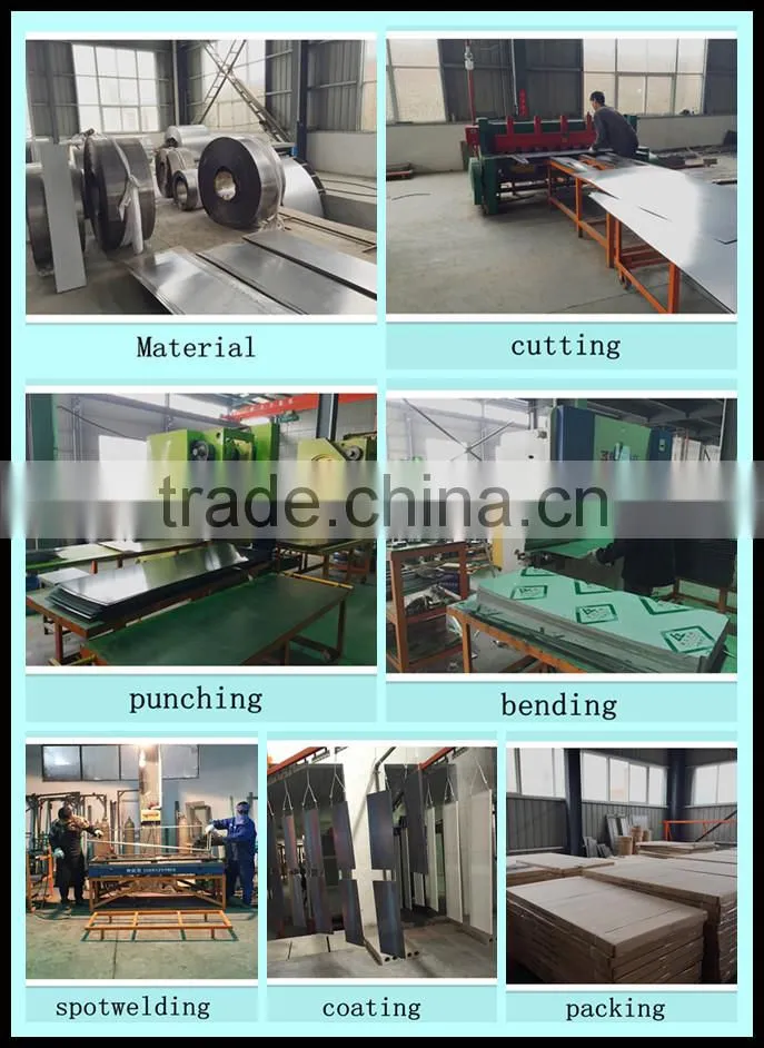 High quality gym storage steel wardrobe cabinet 6 door clothing locker
