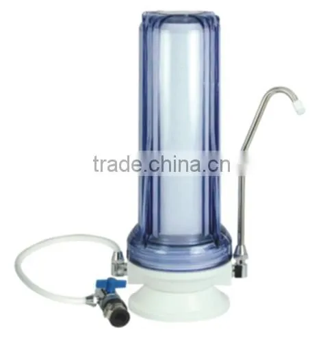 New design filter counter top water purifier with metal connector RY-CT-C4