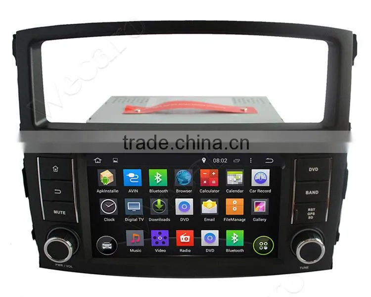 Wecaro 7" Android 4.4.4 car dvd player touch screen for mitsubishi pajero car dvd gps navigation system WIFI 3G 2006 - 2011