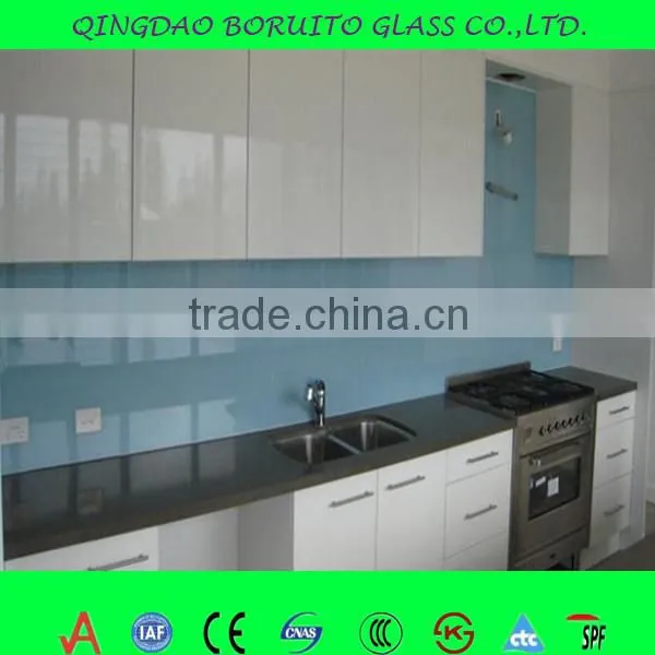 Tempered print glass for decoration