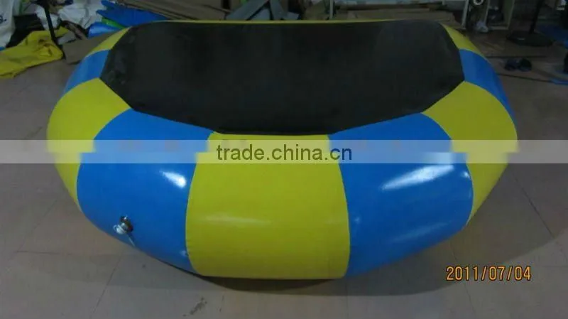 summer hot sell inflatable water pool with slide for commercial use