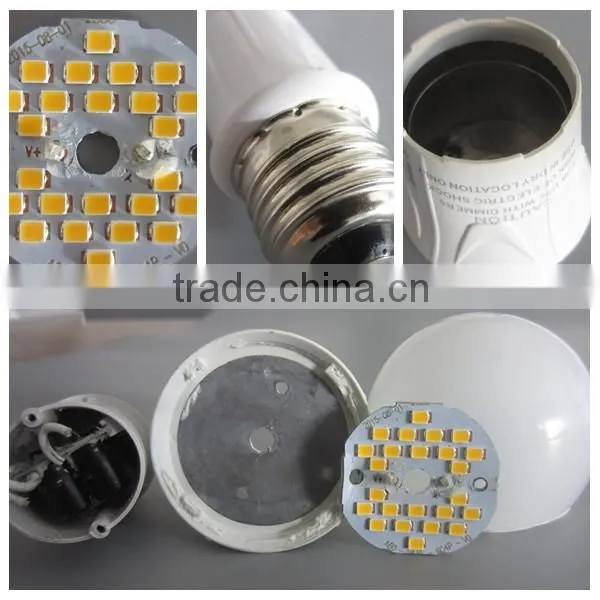 A19 dimmable led bulb housing one for each color box
