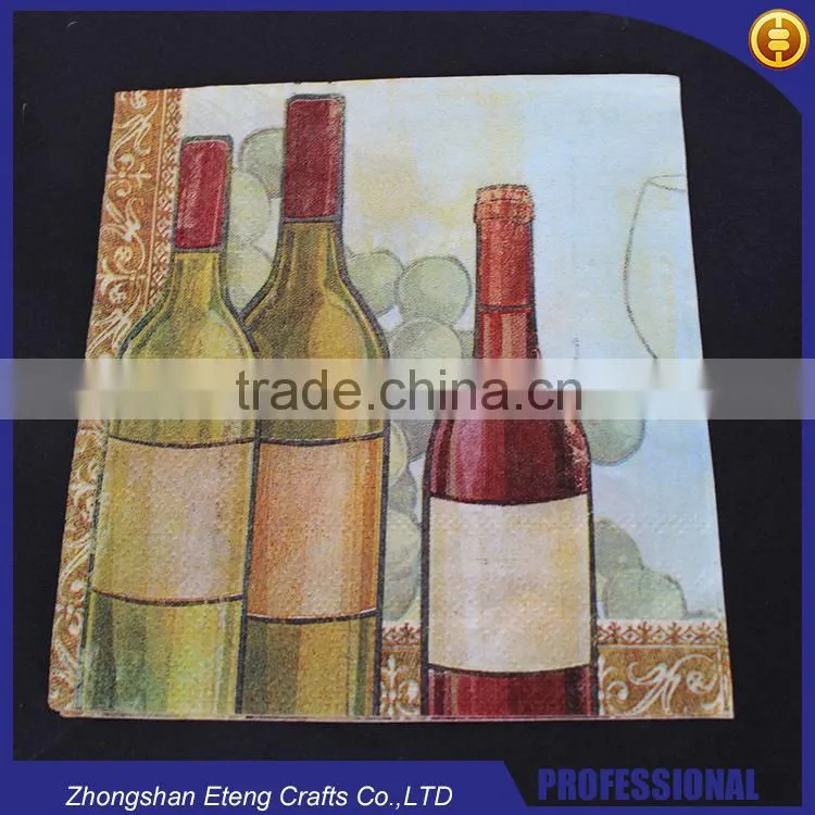 Bulk packing sale custom printing paper napkin