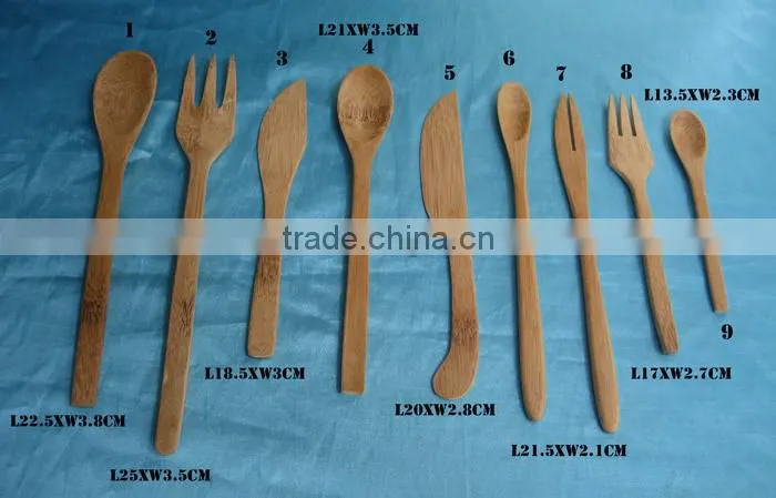 2013 new design bamboo spoon