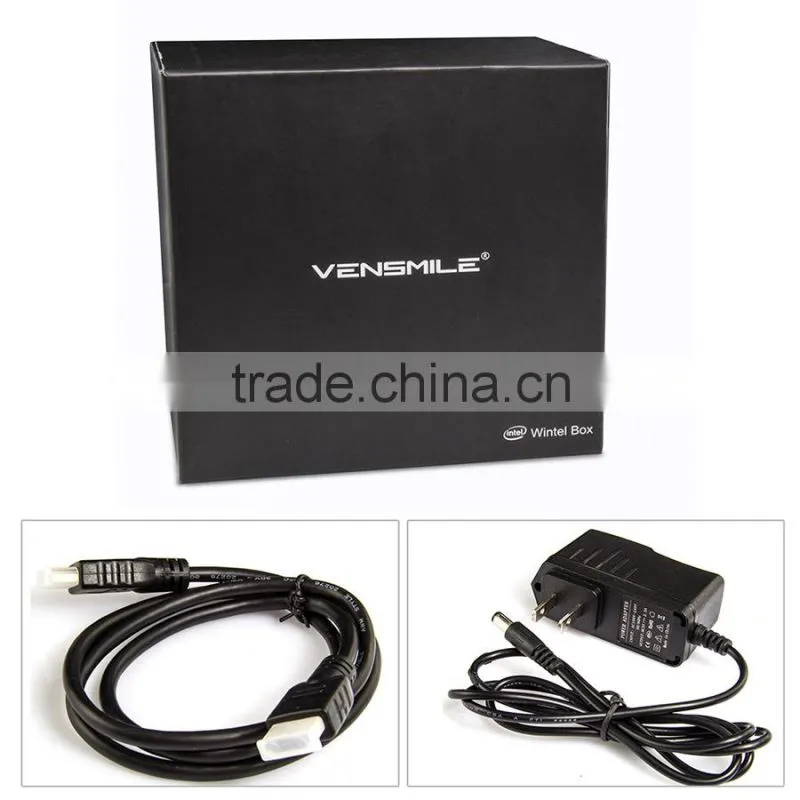 Vensmile i10 Win10 cheap mini pc Z3735F Quad core 1.8GHz intel atom mini pc with camera