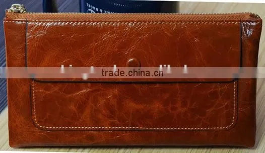 Hot Selling leather purse for ladies made in China