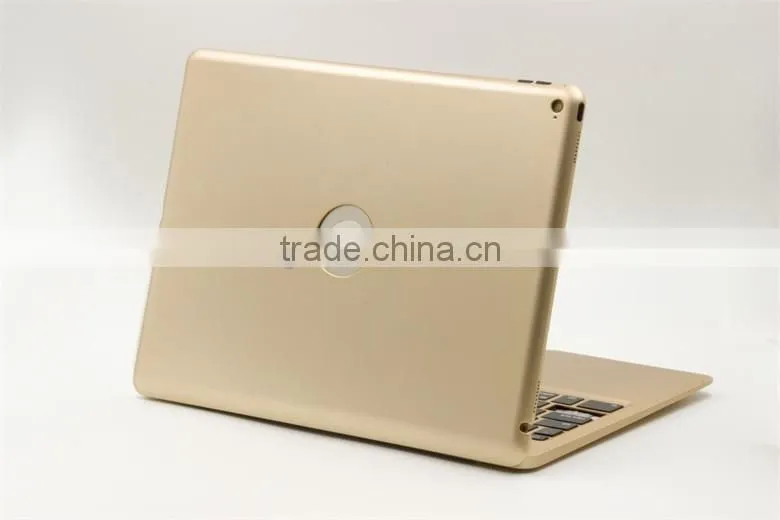Exquisite Aluminum Case With Power Bank Bluetooth Keyboard for iPad Pro