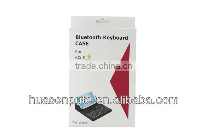 New Detachable Bluetooth Wireless Keyboard Leather Case Cover Stand for Samsung Galaxy Note 8.0 8" N5100 N5110