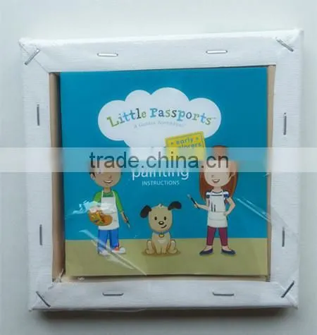 DIY kids canvas painting set