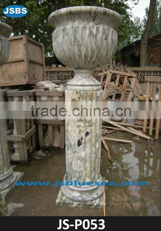 Marble baby statue flowerpot