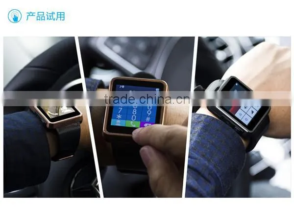 2015 Best Price watch phone Waterproof smart watch phone f1