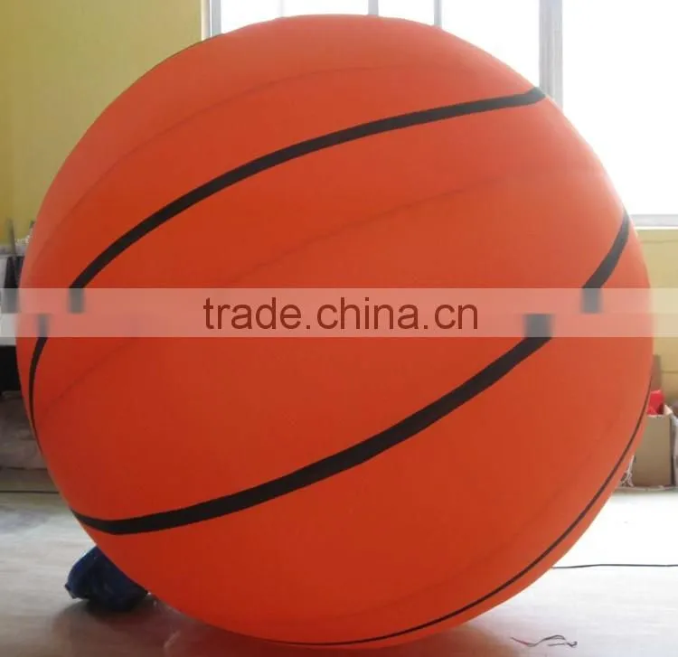 Outdoor giant oxford cloth inflatable basketball
