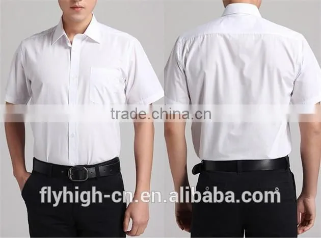 Top Quality Cotton Short Sleeve Men's Shirt