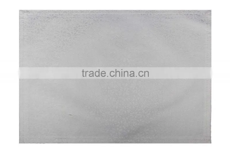 Polyester Fashion Design Jacquard Wihite Center Table Decorations