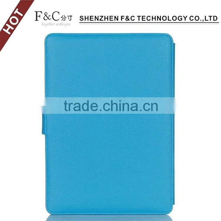 Shenzhen handmade deluxe PU leather Material folio cover for macbook stand case 11" 12" 13" 15" Compatible