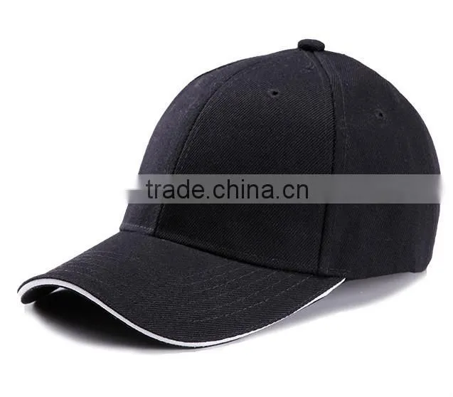high quality cheap plain sample free baseball caps