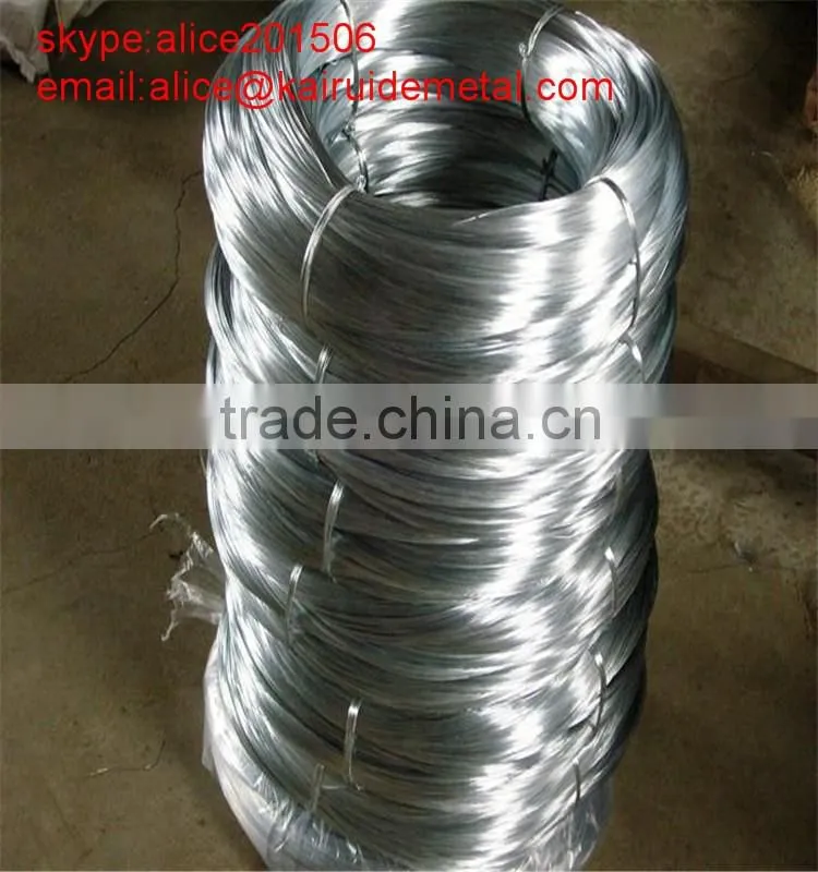 all size of high quality galvanized wire/competitive price Gi wire