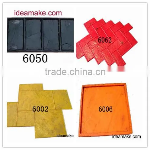 Concrete paver stamping pavement mould