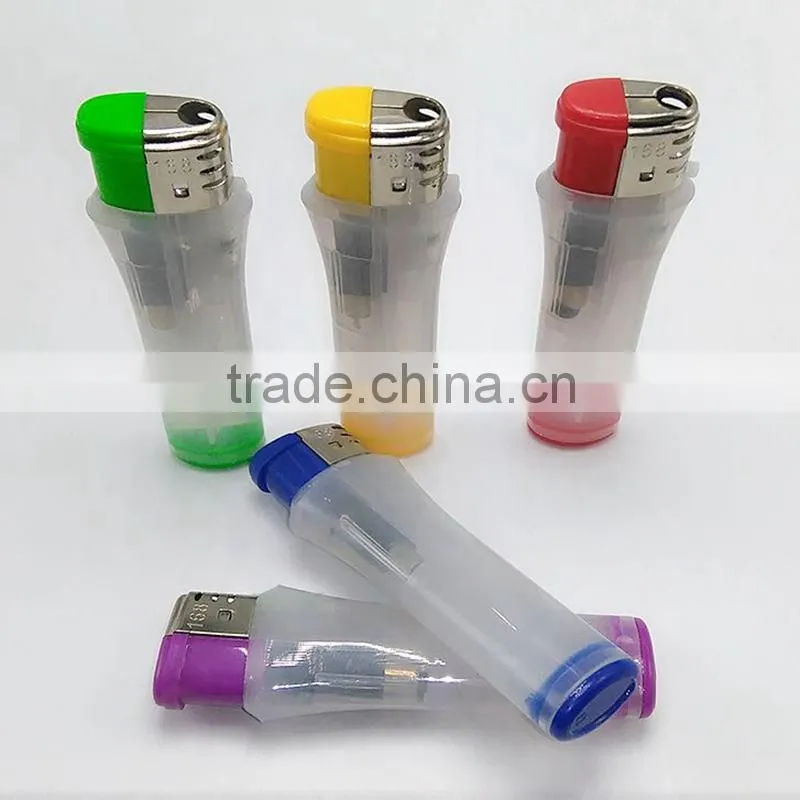 Fashion shape as flower vase plastic electronic cigarette lighter fire