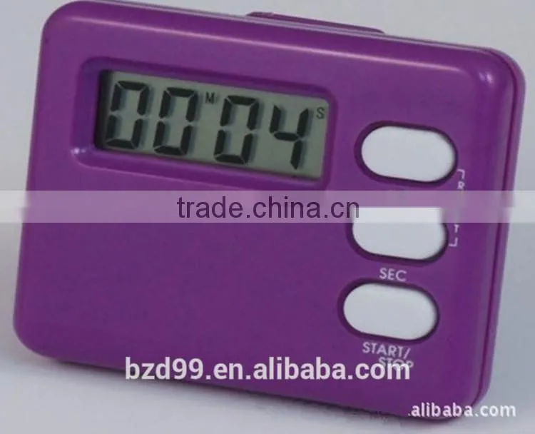 New Promotional Electric Digital Kitchen 2 Digit Countdown Timer with Magnet Clip / Electronic timer manufacturer OEM/ODM