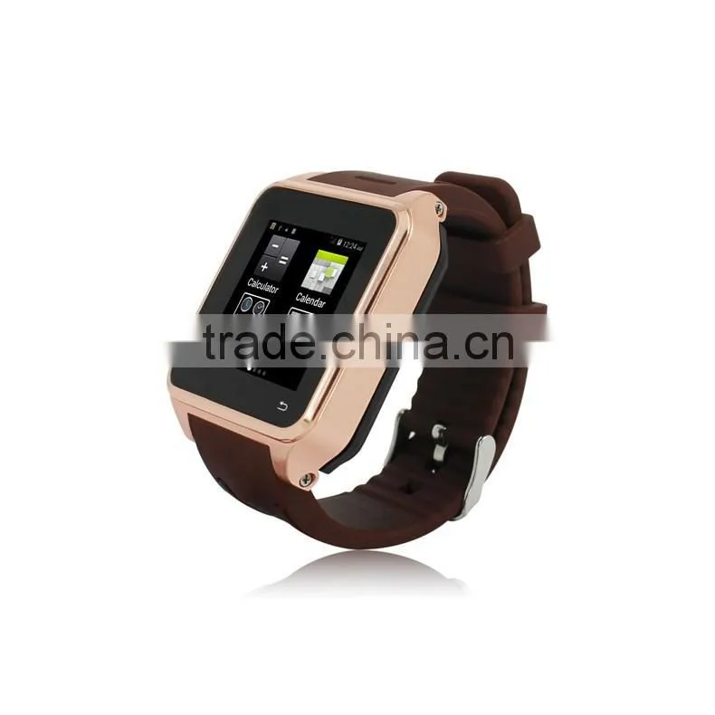 Hot Bluetooth S82 Smart Watch phone Android 4.4 MTK6572 Dual Core wifi GPS 3G Original