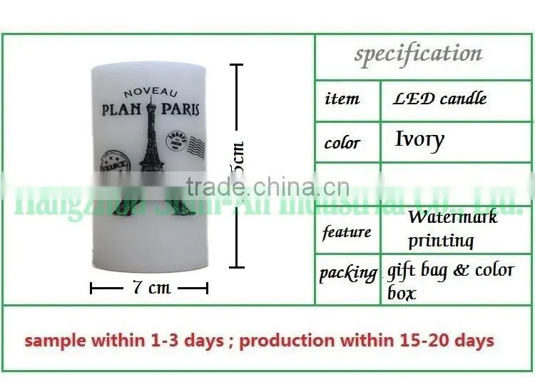 Various design led candle bulb making