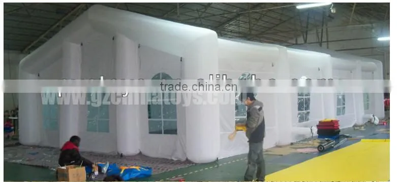 commercial used inflatable Military tent, inflatable camping tent, tent for selling