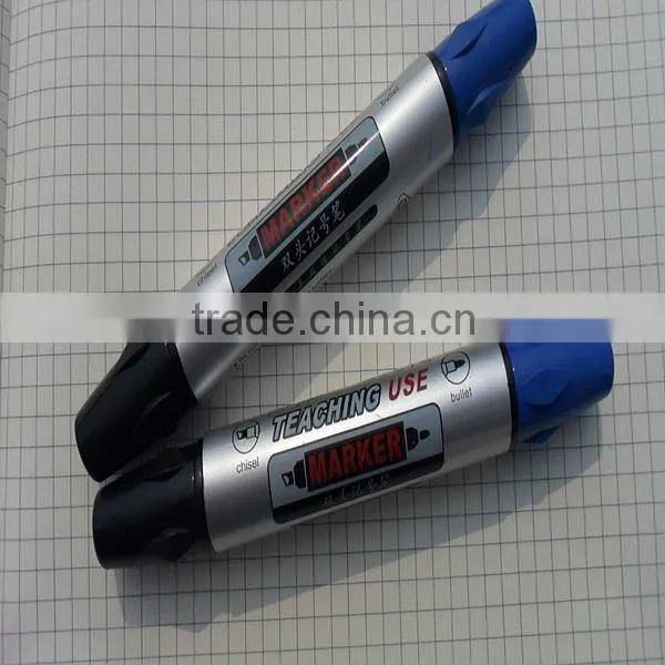 Fashional two tips marker non-toxic permanent marker pen