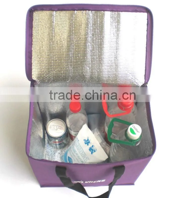 Customized Aluminum Foil Bottle Cooler Bag