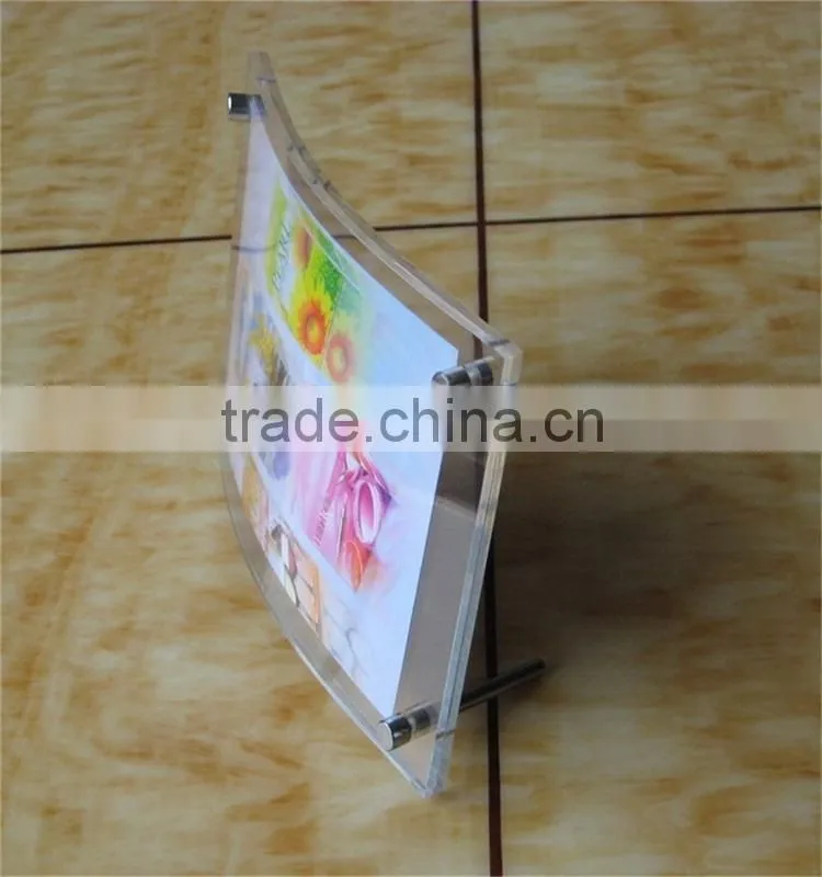 Curved Acrylic Superior Quality Photo Frame