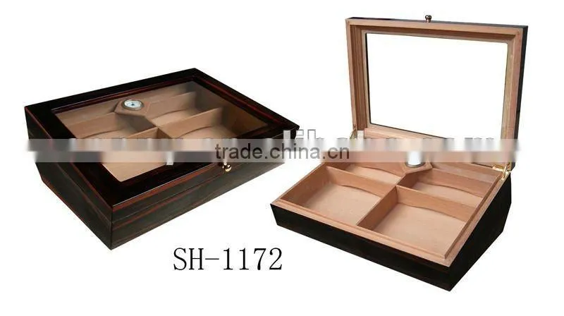 Hot!!! Wooden Humidor Gift Set