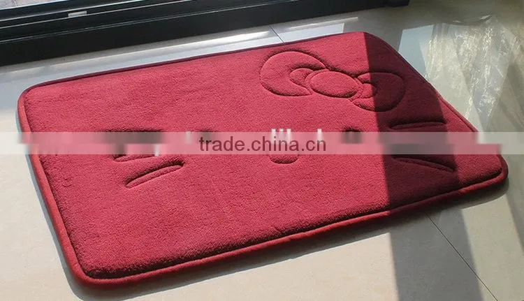 Chinese wholesale suppliers fish shape bath mat