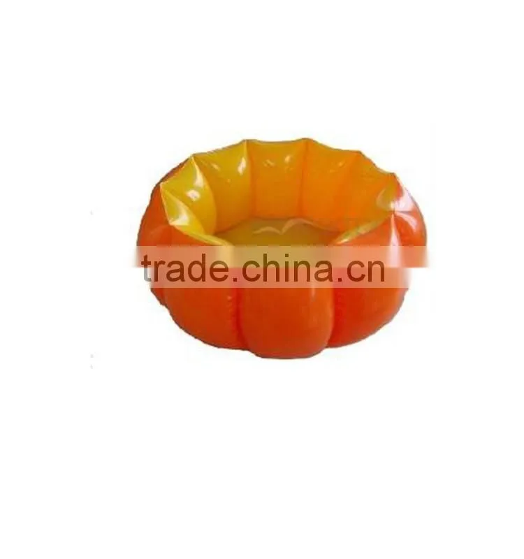 pvc plastic floating ice bucket/ inflatable ice bucket/inflatable beer cooler
